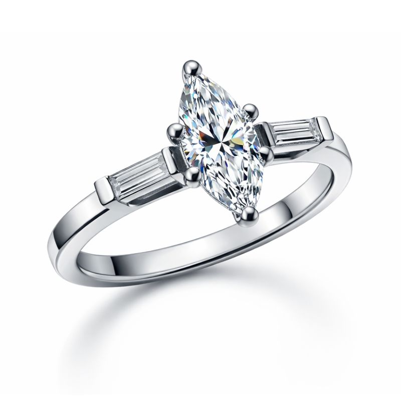 Marquise Elegance CZ Ring